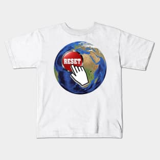 Reset Our Earth Kids T-Shirt